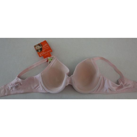 Warner's 01755 LK Women's Sz 38B Pink Invisible Bliss Lift Underwire Bra - Picture 4 of 4
